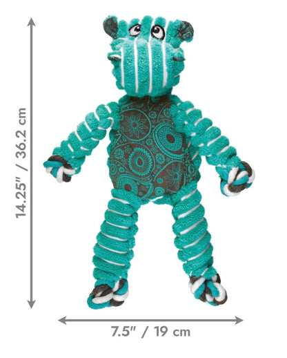 Kong floppy knots hippo medium
