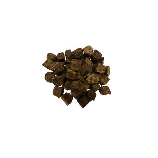 Gedroogd vlees blokjes hert 100 gram