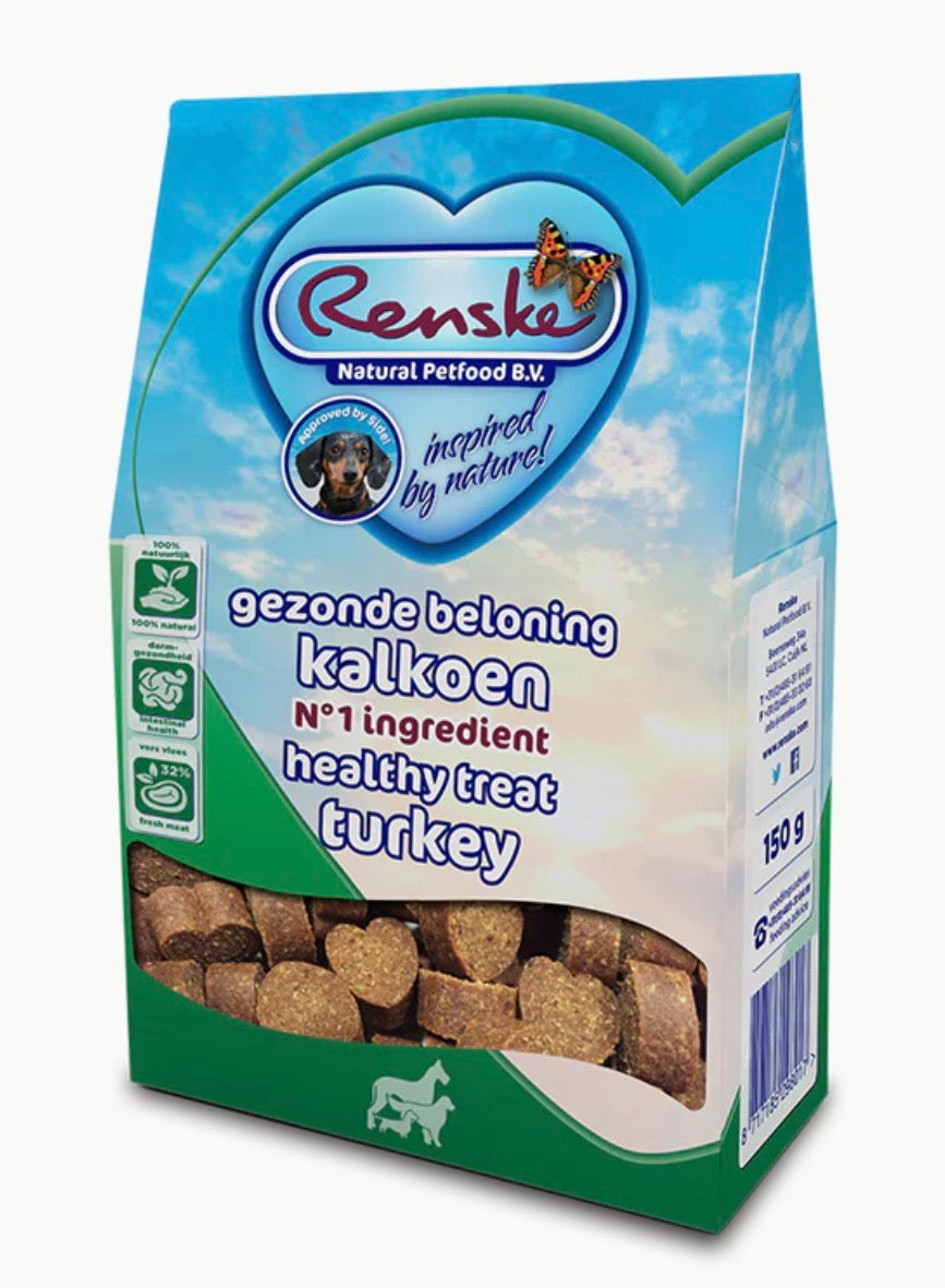 Renske gezonde beloning kalkoen 150 gram