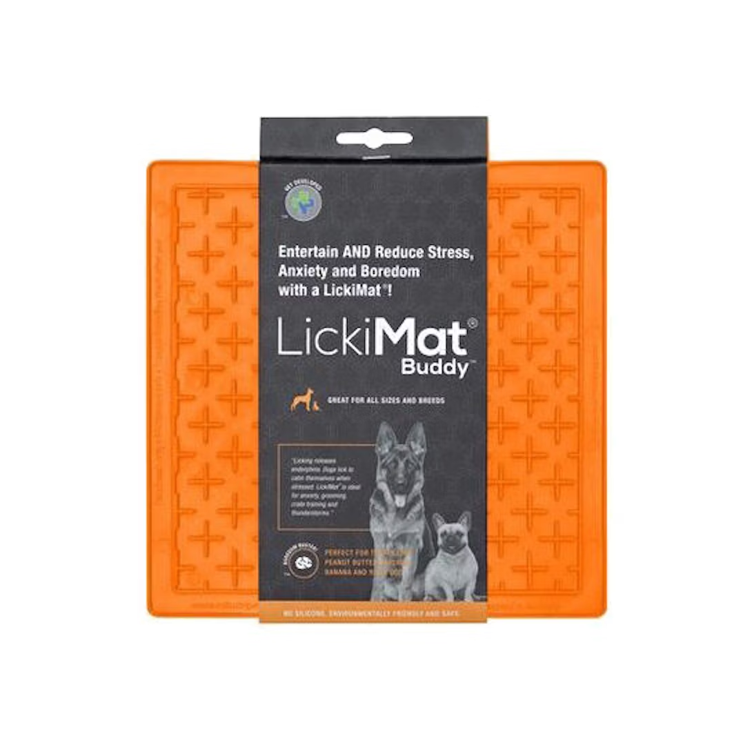 Lik Mat - LickiMat Buddy Oranje