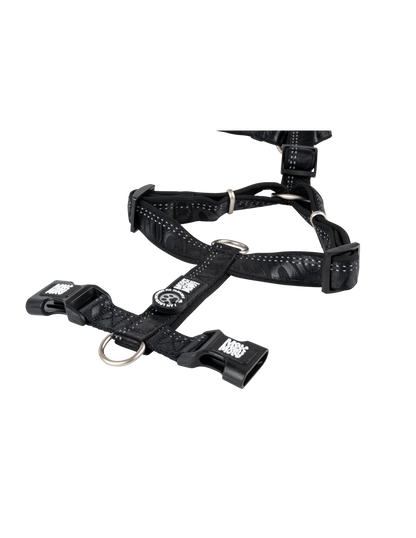 Max en Molly Comfort-H-harness matrix 2.0 black maat XS kleur zwart