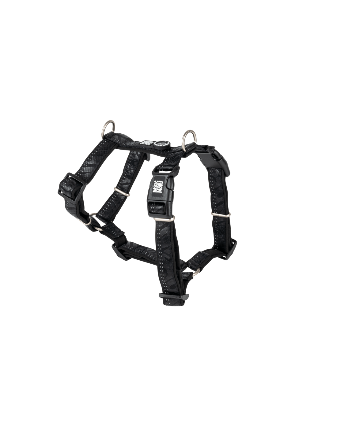 Max en Molly Comfort-H-harness matrix 2.0 black maat XS kleur zwart