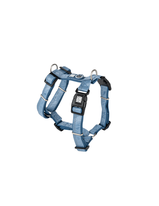 Max en Molly comfort-h-harness matrix 2.0 kleur:oceaan maat M