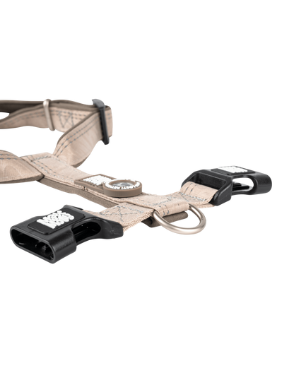 Max en Molly commfort-h-harness matrix 2.0 maat S kleur : sand