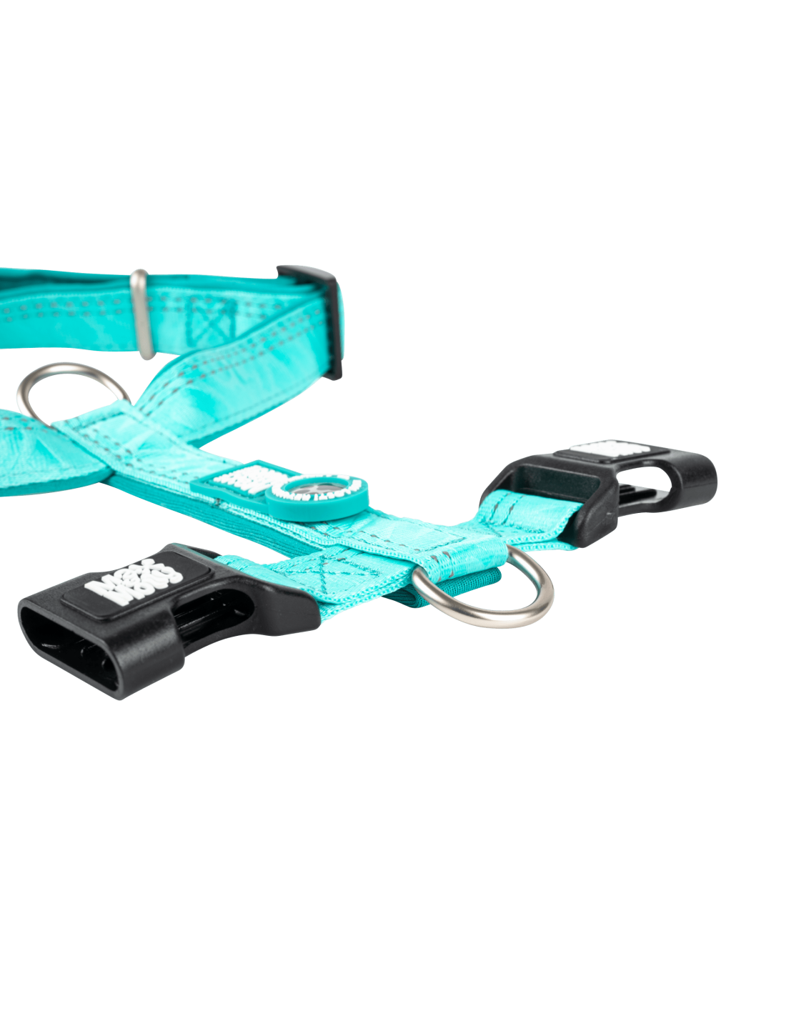 Max en Molly comfort-h-harness matrix 2.0 kleur : turquoise maat: L