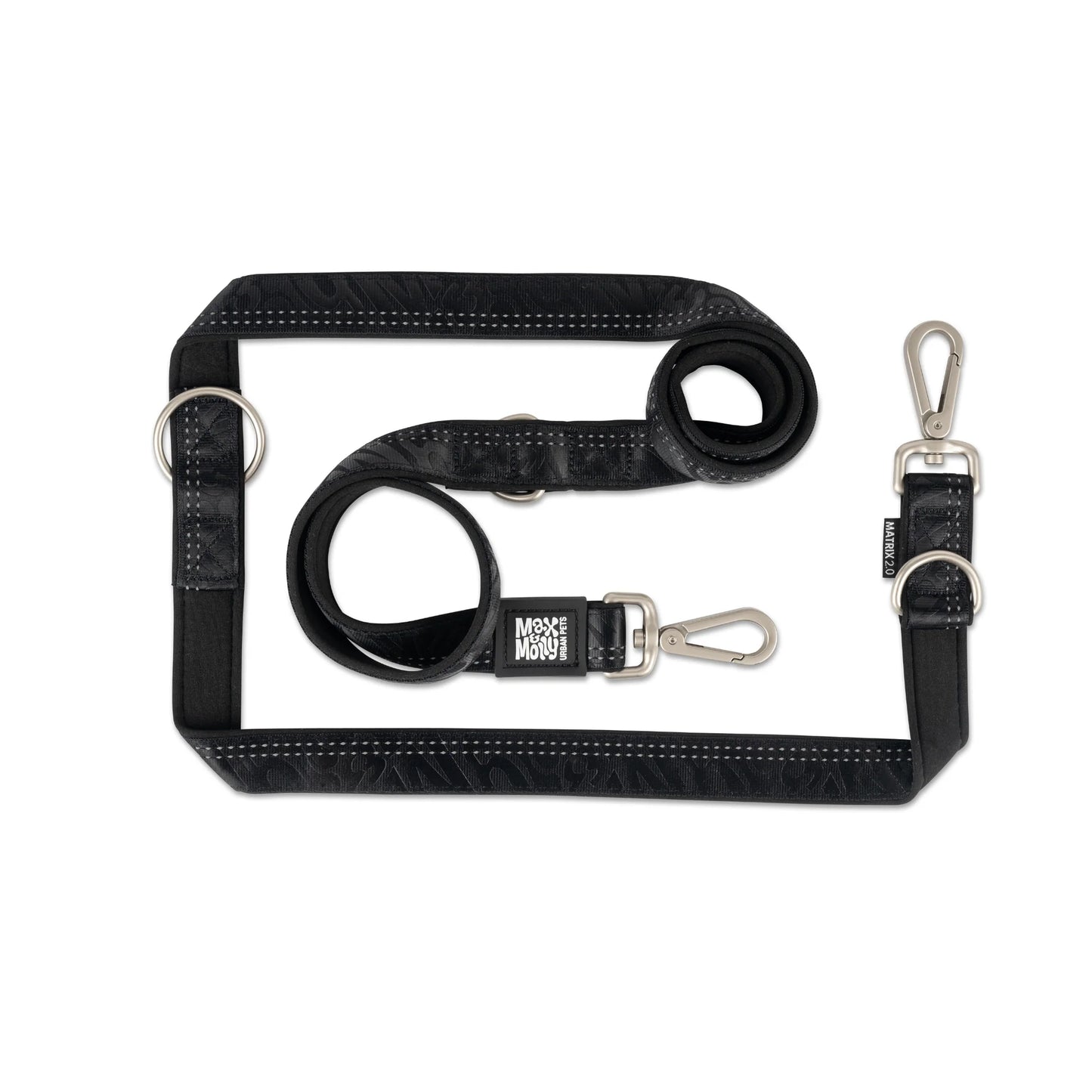 Max en molly Multi-function leash-matrix 2.0 Black