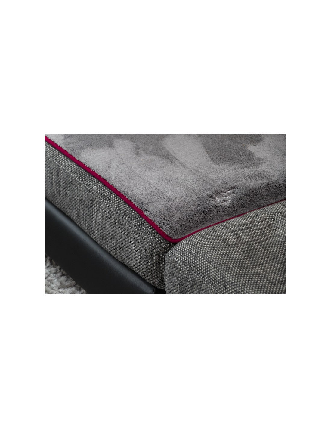Ruby droogdoek maat : 110 x 80 x 1 cm kleur grijs